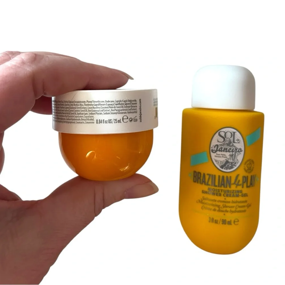 Sol de Janeiro Brazilian Bum Bum Cream & Brazilian 4 Play Shower Gel 2pc Set